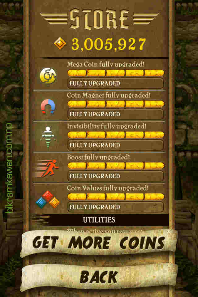 Temple Run Unlimited Coins Hack