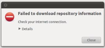 failed to download repository information