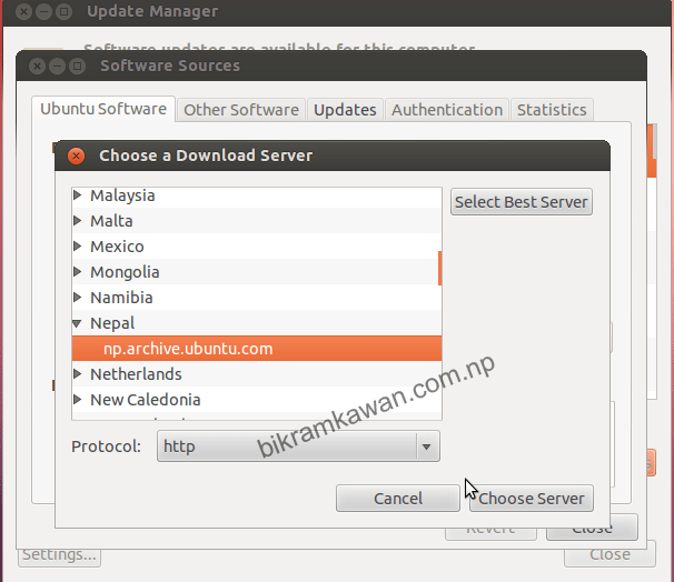 Ubuntu-Nepal-Server-(Repositories)